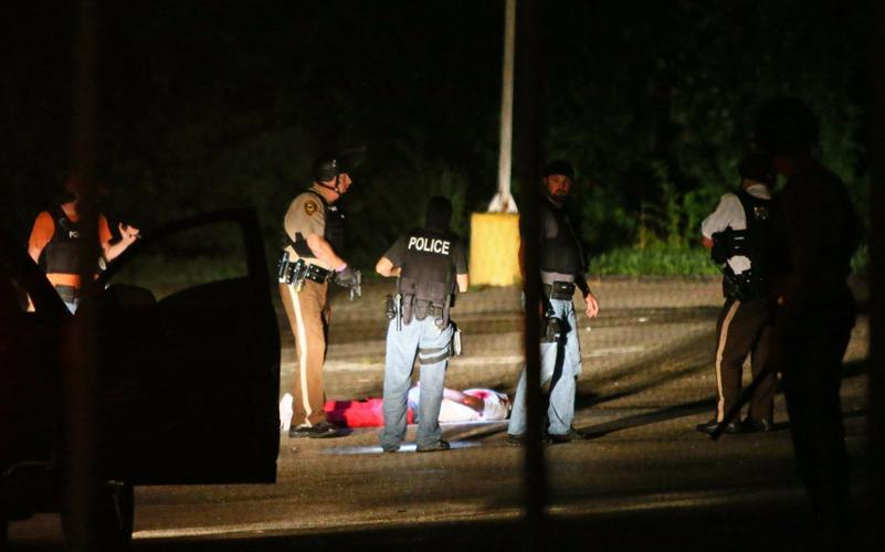 Man shot during protest in Ferguson