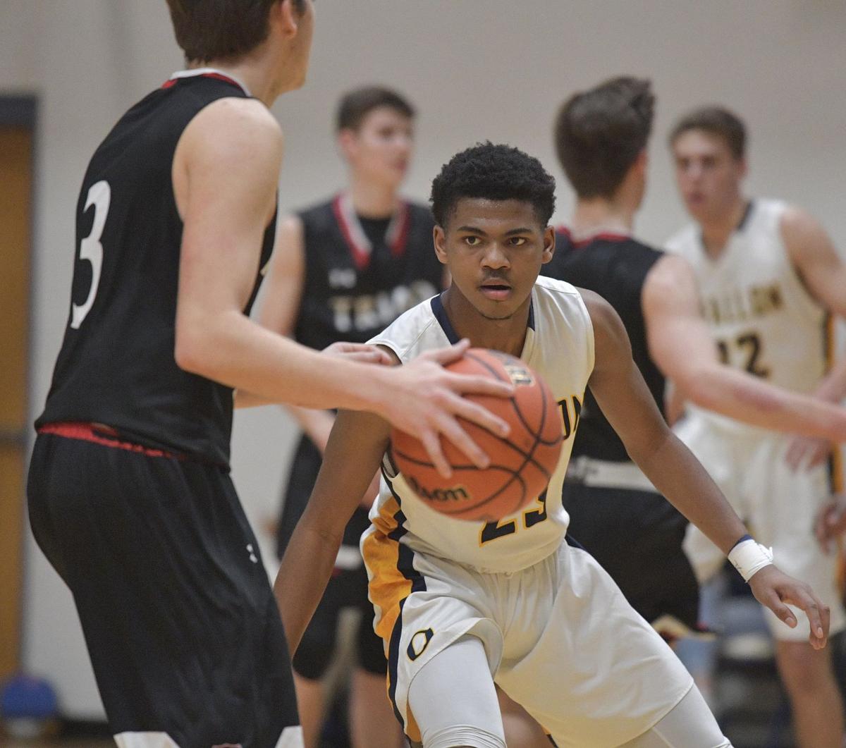 O Fallon Holds Off Triad In Defensive Struggle Boys Basketball