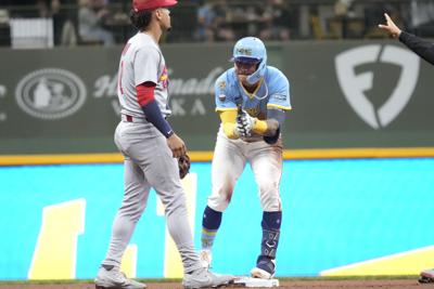 Cardinals Brewers Baseball