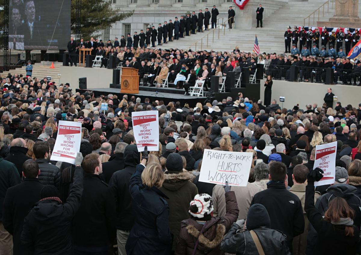 Eric Greitens Inauguration as Governor of Missouri