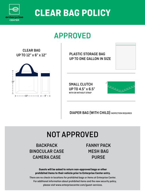 St Louis Blues And Enterprise Center Announce Clear Bag Policy - guest 666 x blox watch