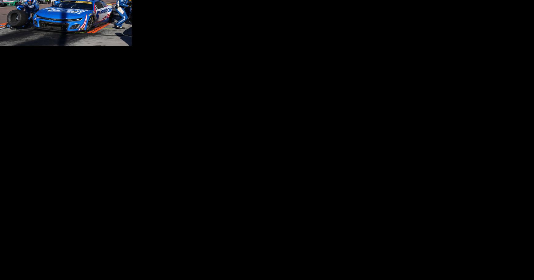 Kyle Larson wins second NASCAR championship, denying Denny Hamlin in overtime