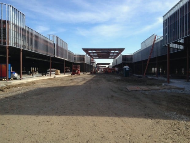 Point of no return: Walls go up on both outlet mall projects in Chesterfield | - | www.strongerinc.org