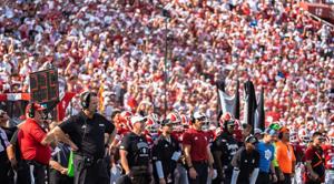 Indiana Head Coach Curt Cignetti during the Indiana versus Western Kentucky football game at Memorial Stadium on Saturday, Sept.