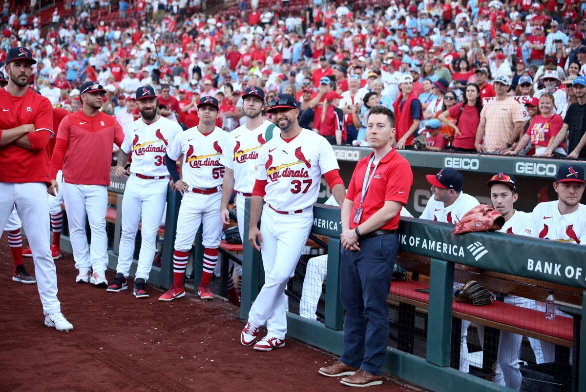 Cardinals celebrate history of uniform logo