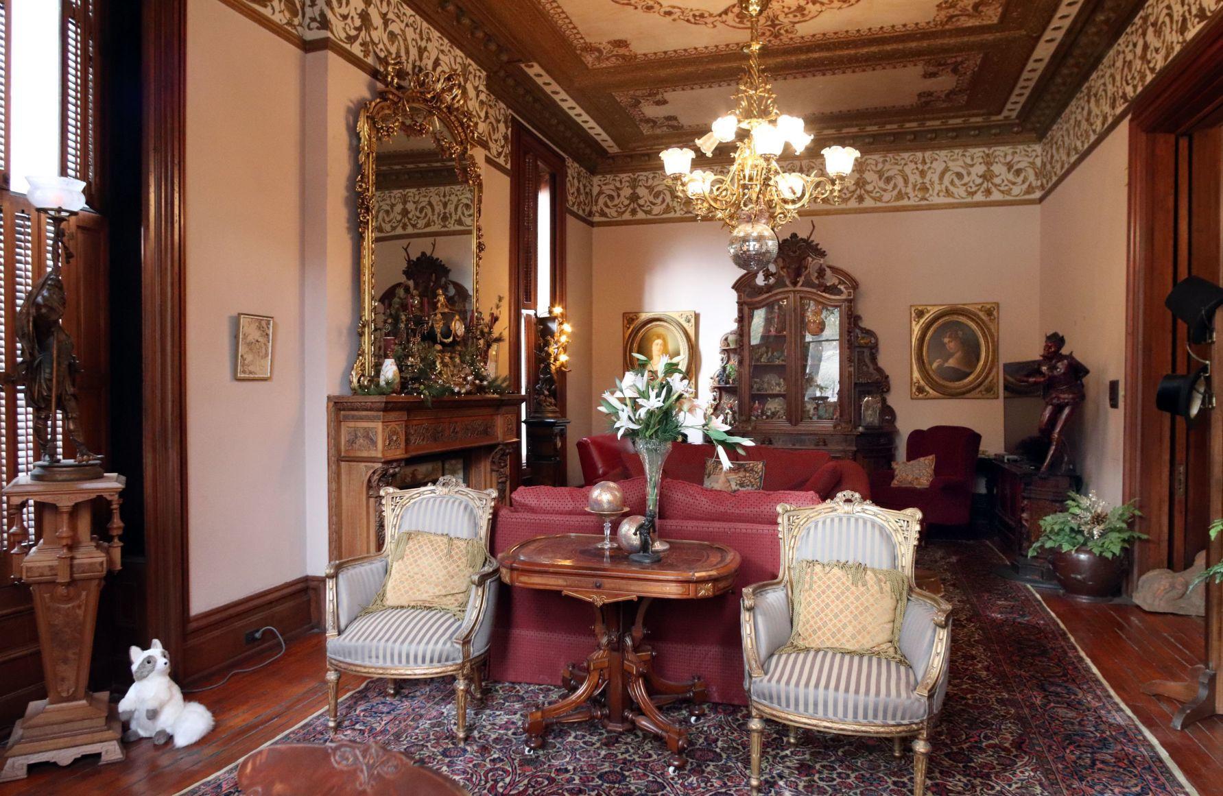 Stunning Victorian mansion is on Lafayette Square Holiday Parlor Tour