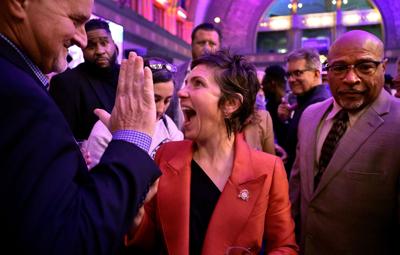Cara Spencer elected resoundingly as next 51 mayor