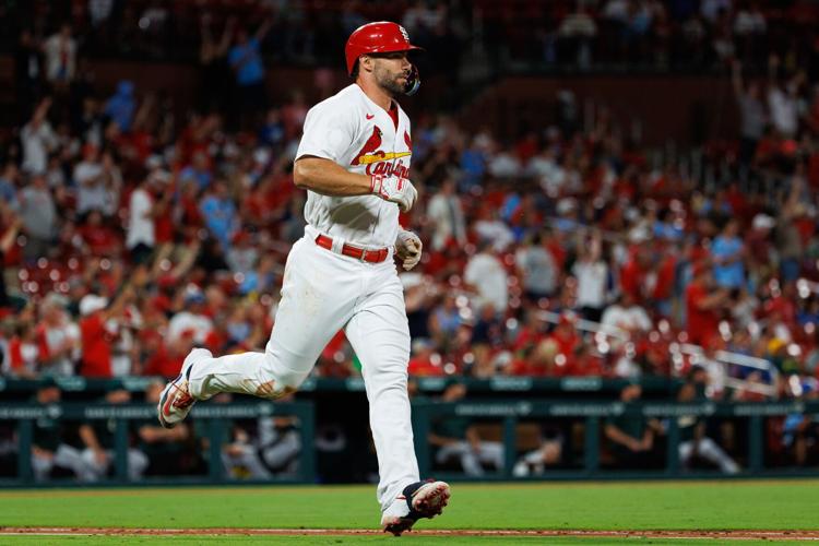 Leaving a legacy. ❤️ Teammates Paul Goldschmidt and Andrew