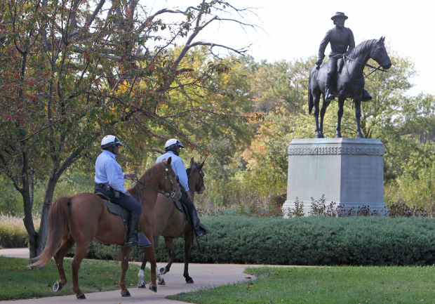 The Mounted Patrol is back home in Forest Park