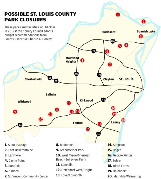 Map Of St Louis County Parks | Literacy Ontario Central South