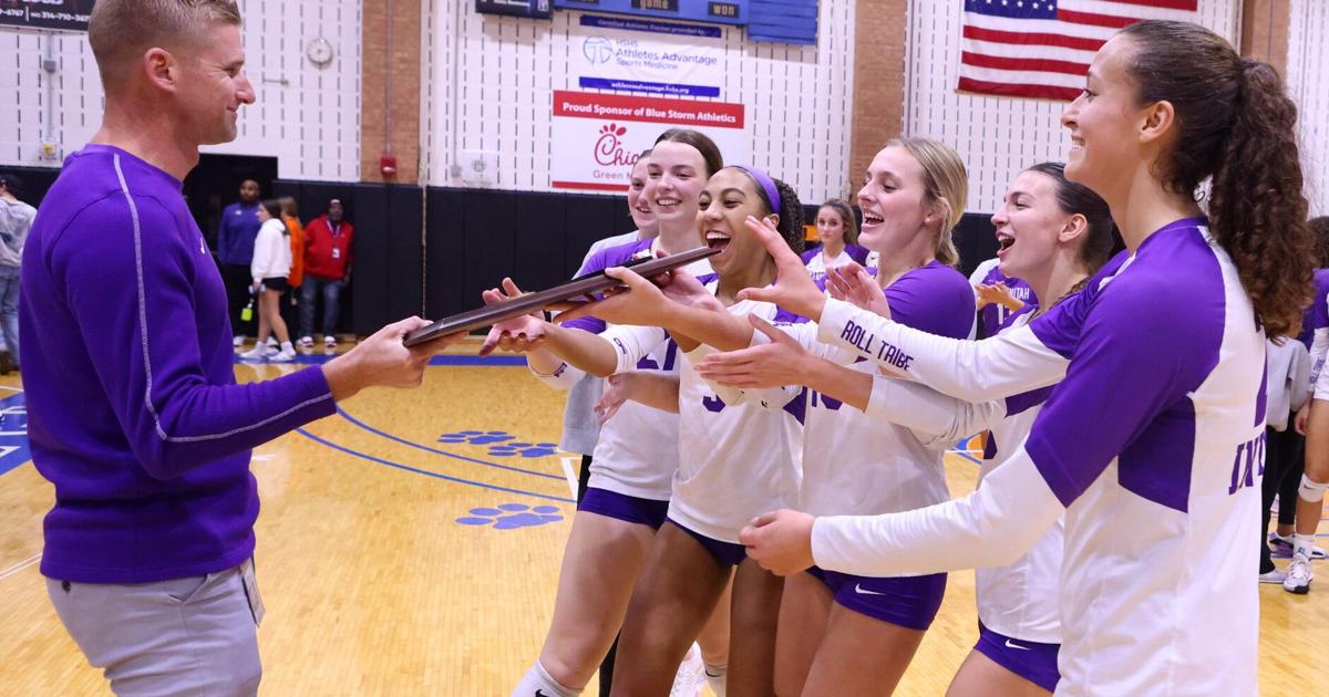 Class 3A Salem Sectional girls volleyball final: Mascoutah def ...