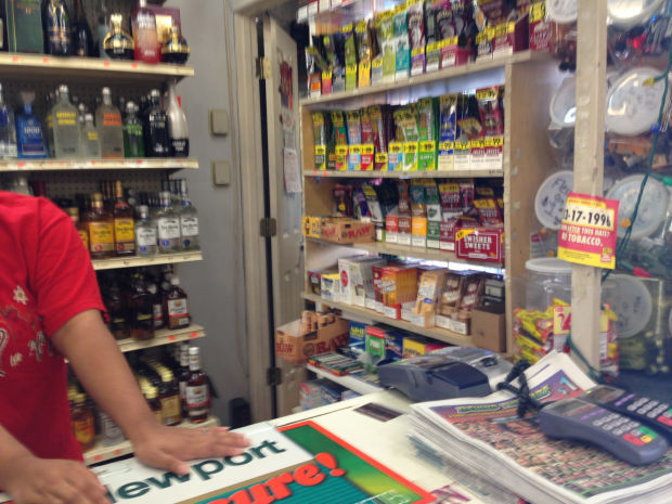 Inside Ferguson Market and Liquor