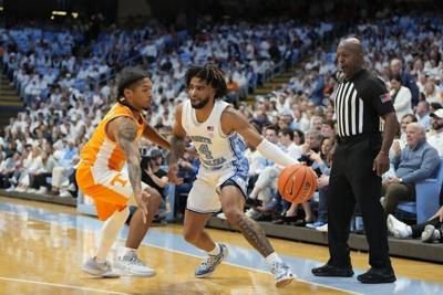 NCAA Basketball: Tennessee at North Carolina