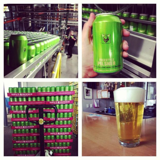 Now on Tap Santa Fe Brewing Company's Freestyle Pilsner