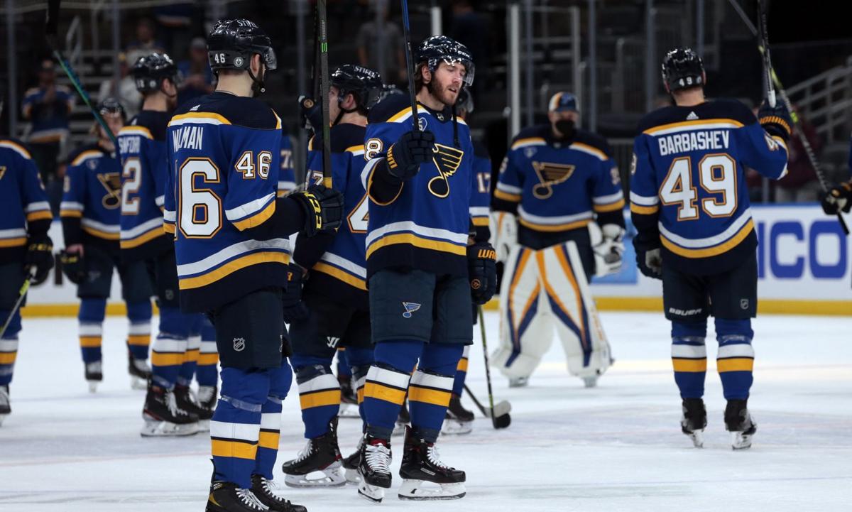 Third period rally sparks 5-2 win in Blues opener
