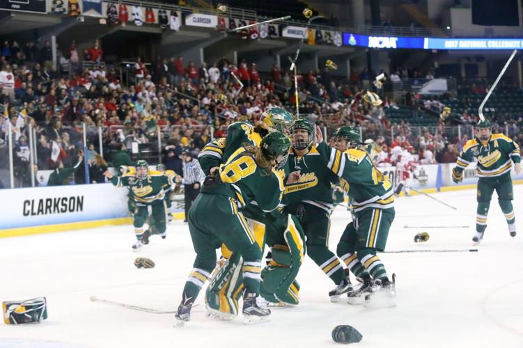 Photos Clarkson wins Womens Frozen Four Championship