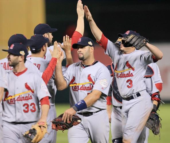 World Series Game 3: Albert Pujols homers three times as St. Louis  Cardinals beat Texas Rangers, 16-7 