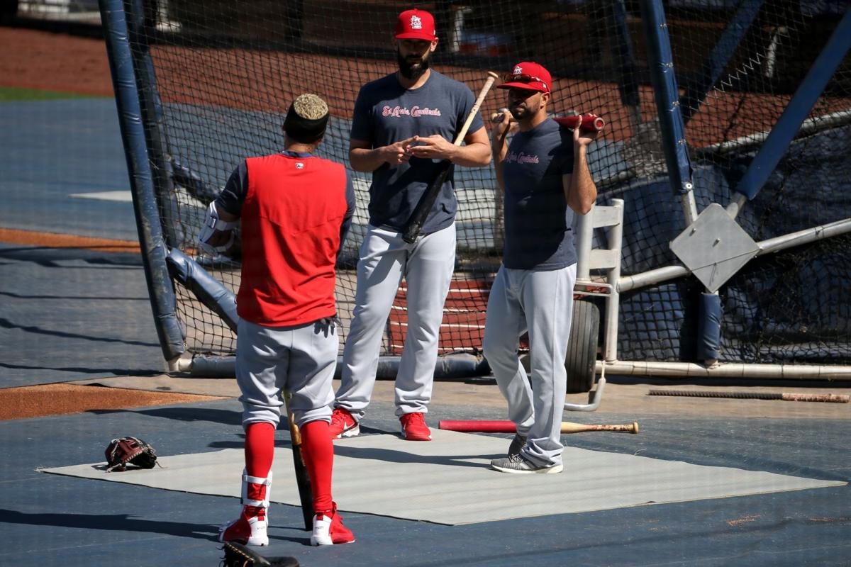 Reds lift weights in dugout before game