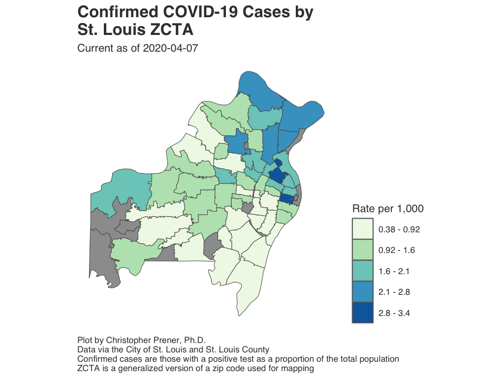 Zip Code Map St Louis County Messenger: Landmark health study taught us that ZIP code is 