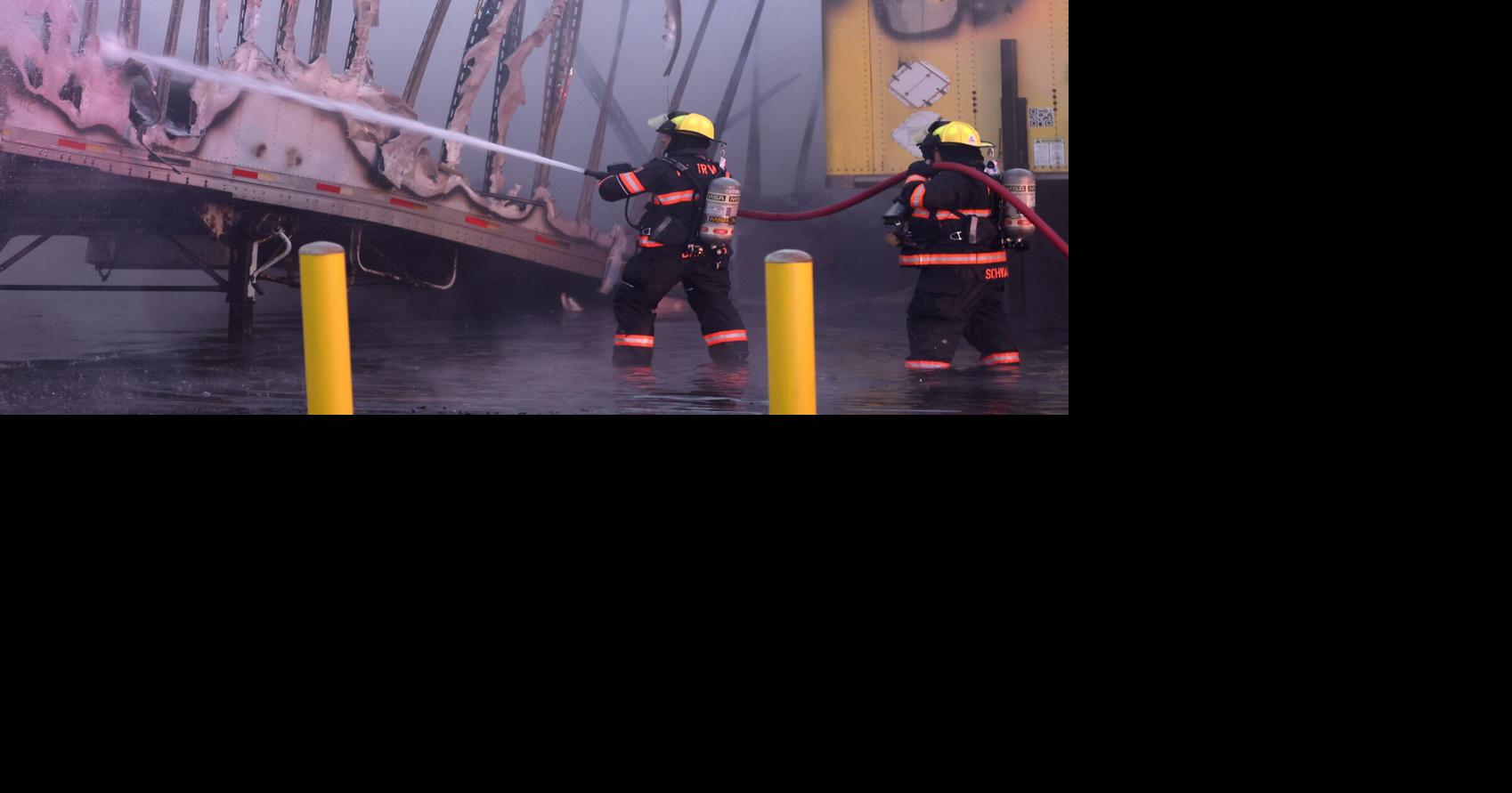 Fire destroys donated items stored in trailers at Fairview Heights ...