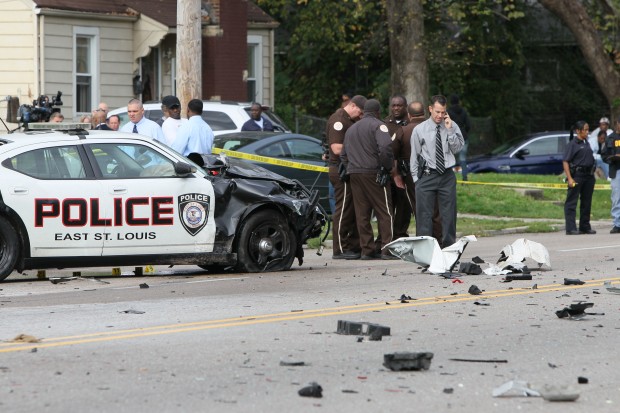 Growing concerns after crash involving St. Louis police car