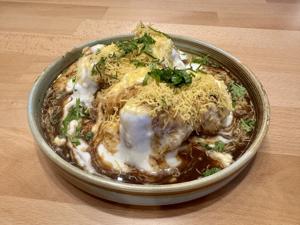 Laddus chaat