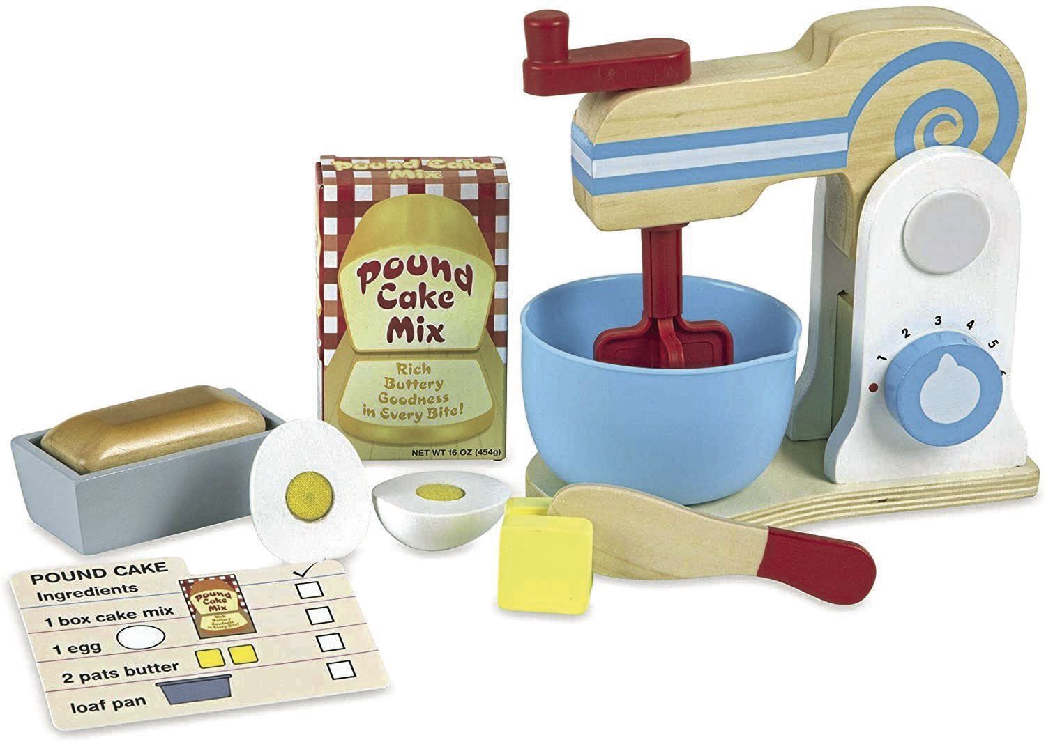 Melissa and doug 2024 cake mixer set