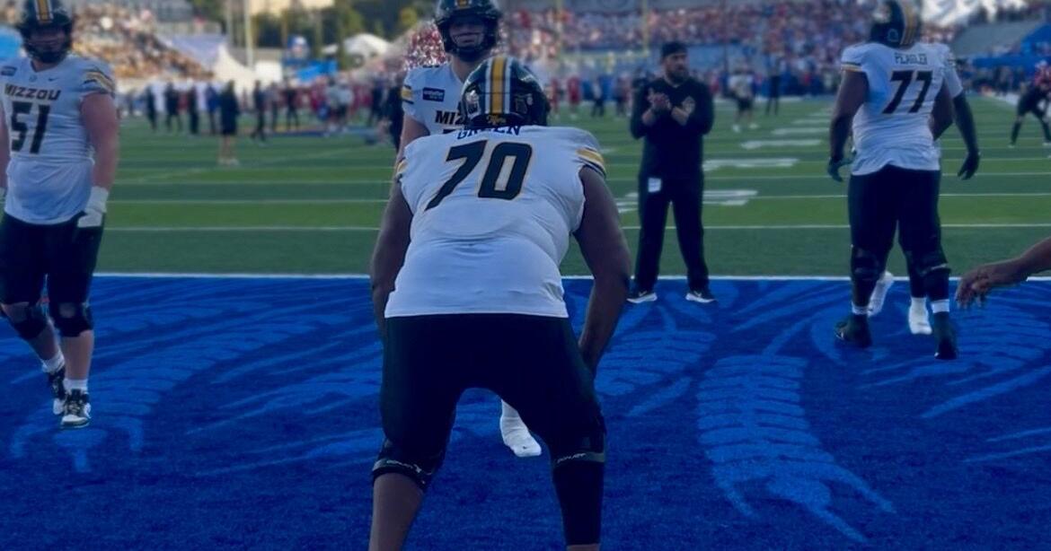 Mizzou's Cayden Green returns from meniscus surgery to play in Border War win