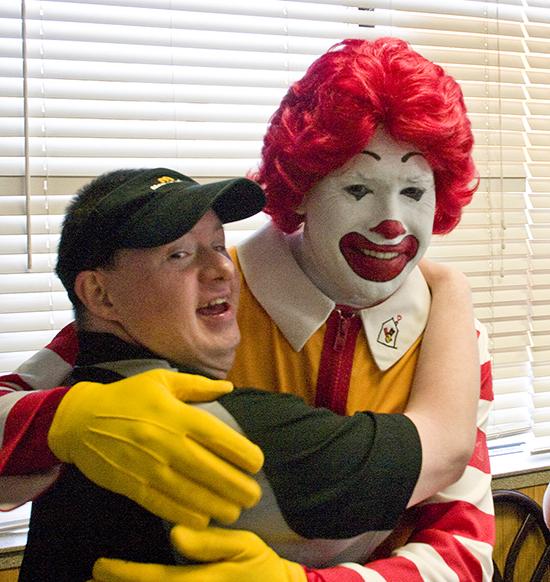 You deserve a break today: McDonald's employee celebrates ...