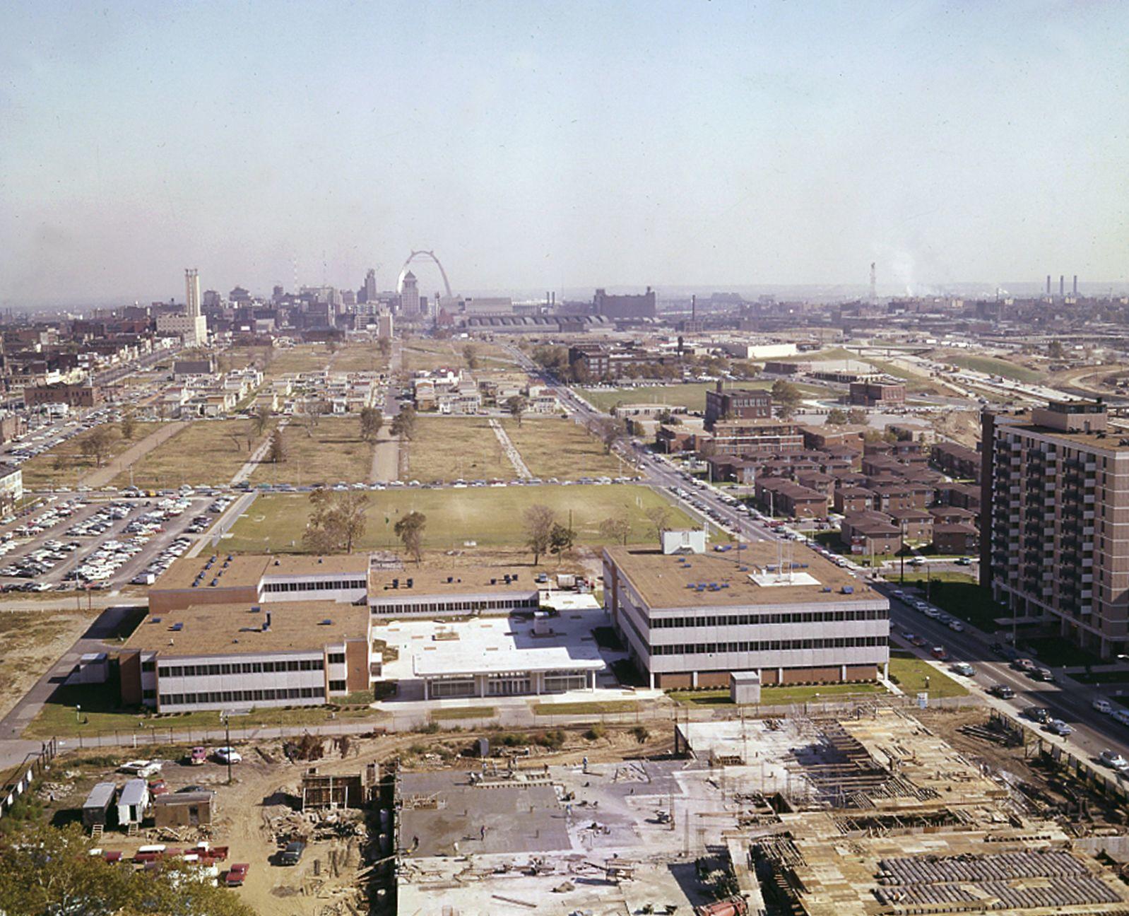 Aug. 7, 1954 Decision to clear Mill Creek Valley changed the face of