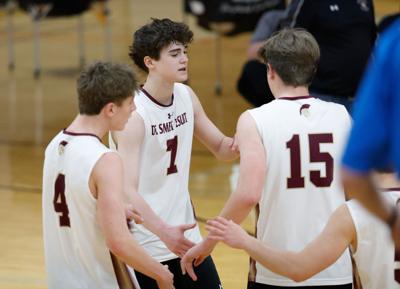 Lafyatte at De Smet boys volleyball