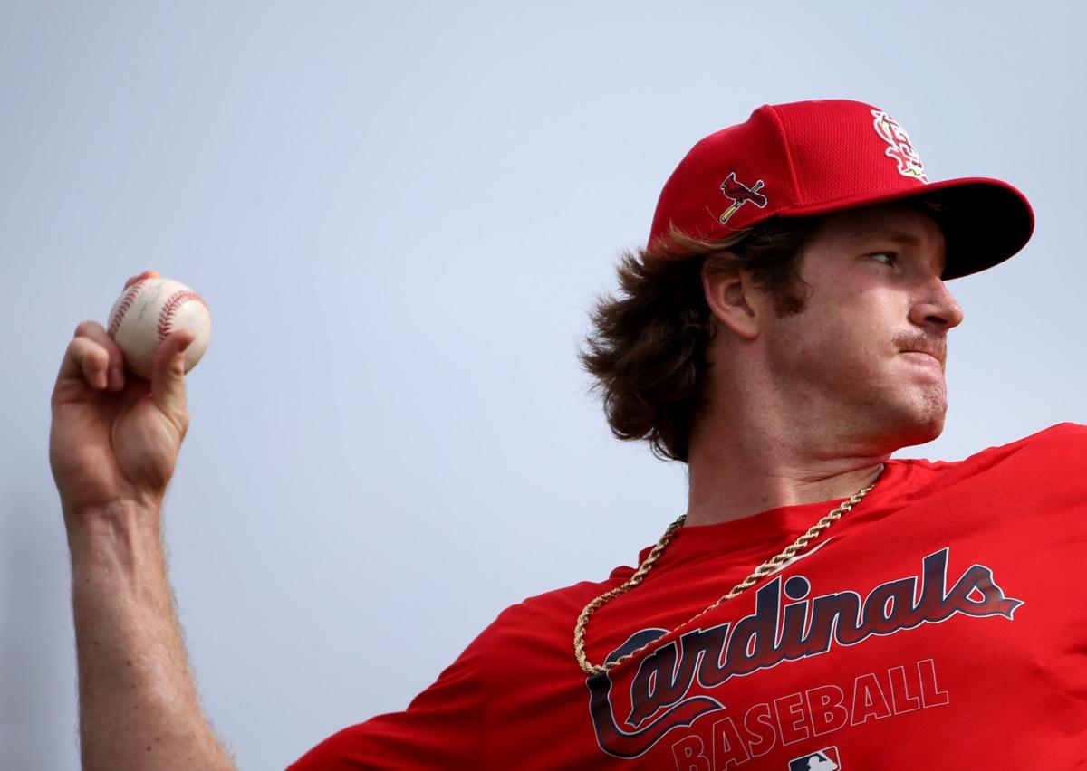 Subplot: Over lunch, Mikolas describes how without spring training, several  Cardinals create their own