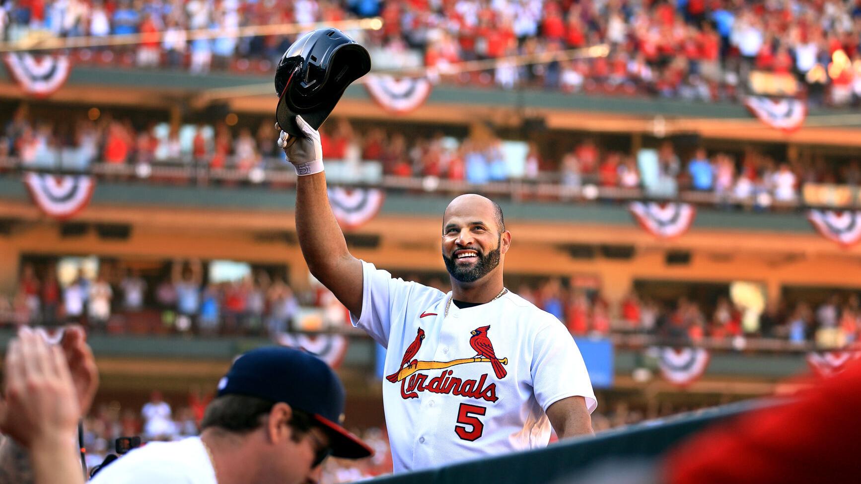 Albert Pujols caps Cardinals homecoming with NL Comeback Player honor