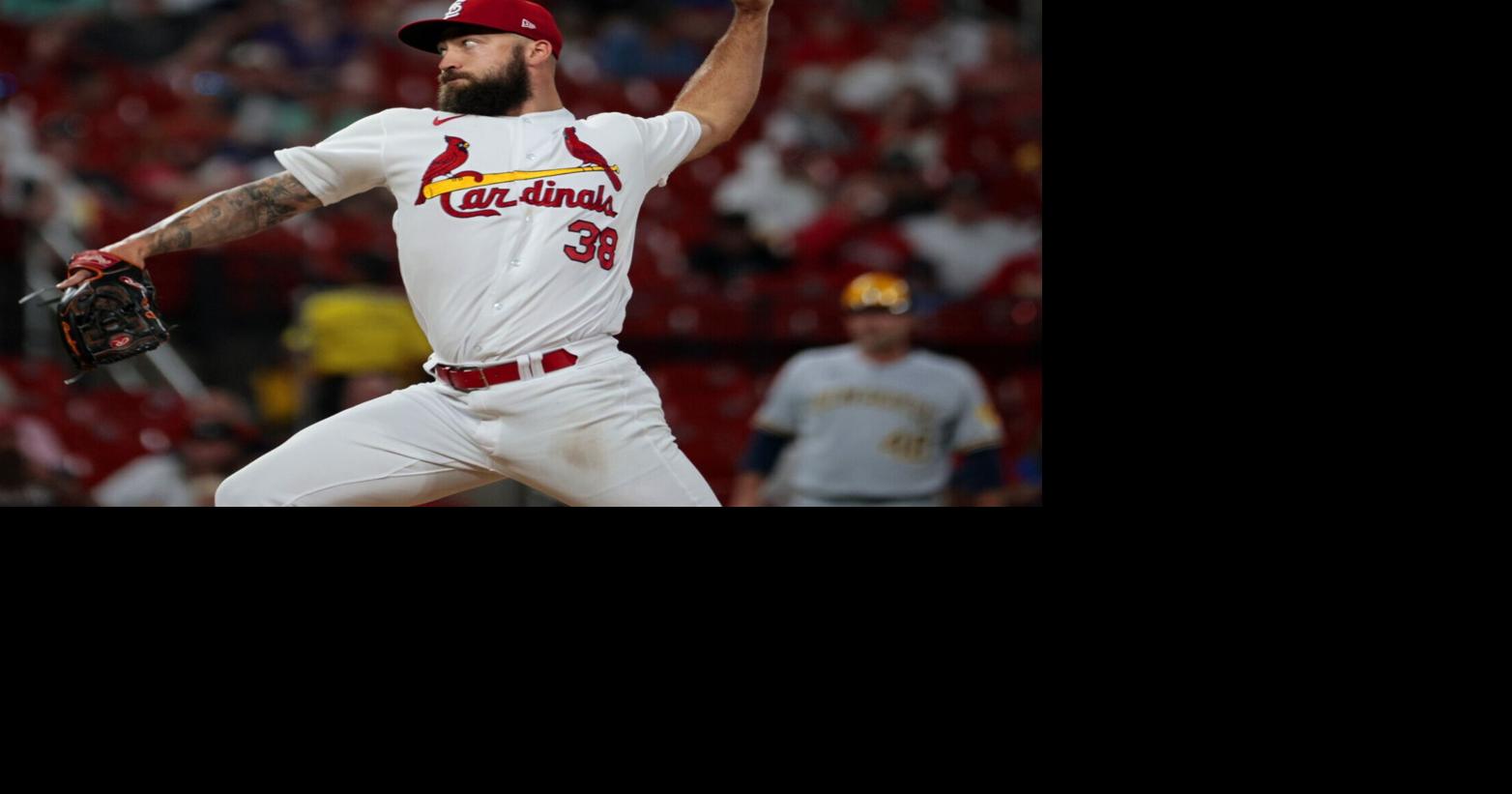 Cardinals Authentics: Team Issued Michael Wacha Road Blue Alternate Jersey