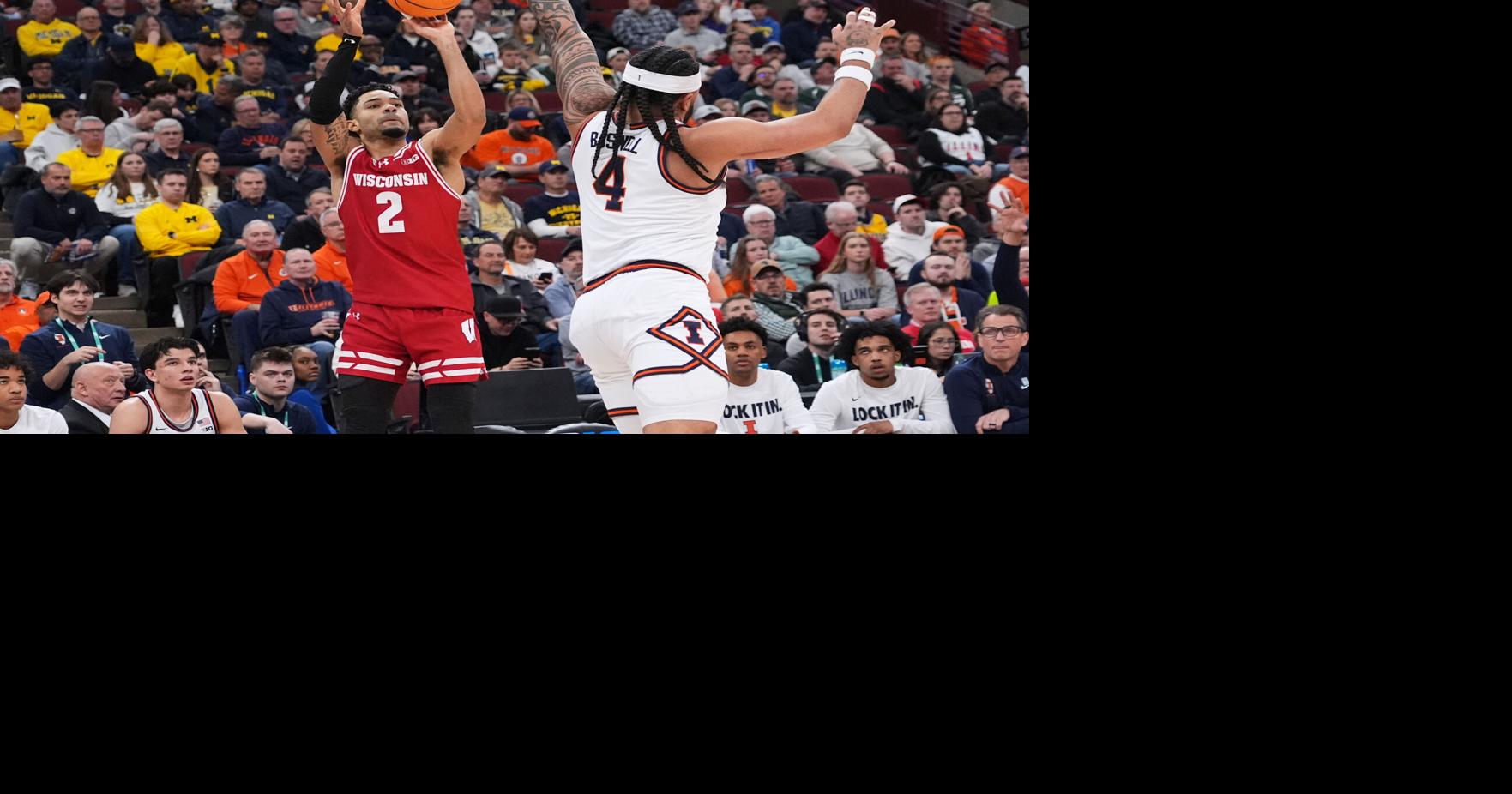 Badgers come back again, rally from 15 down to beat Illini in Big Ten Tournament