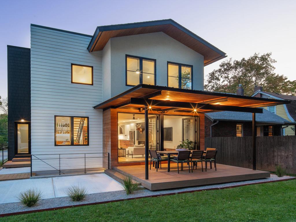 Bridging Past And Present Architect Designs Modern Home In