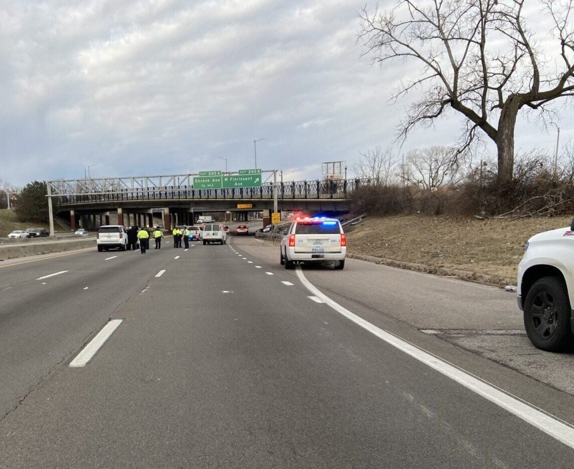 Crash on I-70 follows police pursuit