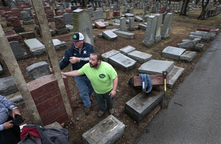 Jewish cemetery vandalized