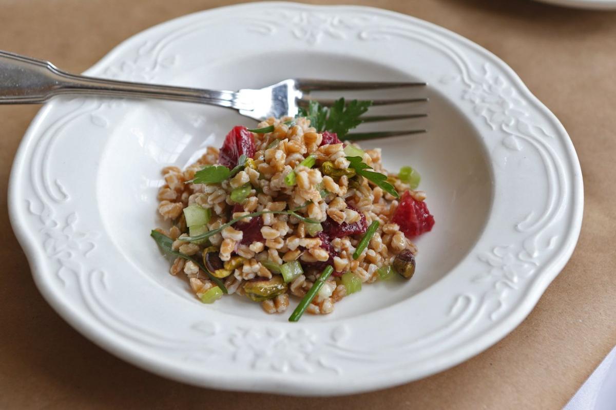 Ancient grain salad highlighted at the Brasserie