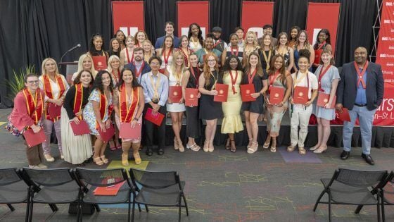 College of Nursing celebrates newest graduates at Award and Pinning Ceremony