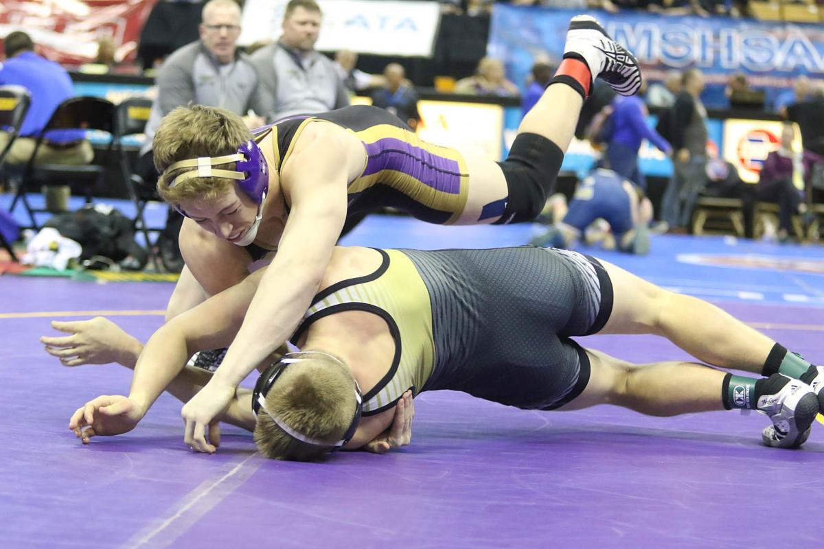 Missouri championships first round Wrestling