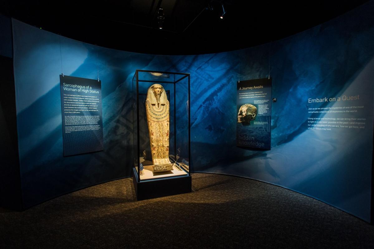 40 mummies await at St. Louis Science Center, where its own baby mummy