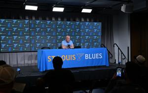 St. Louis Blues press conference