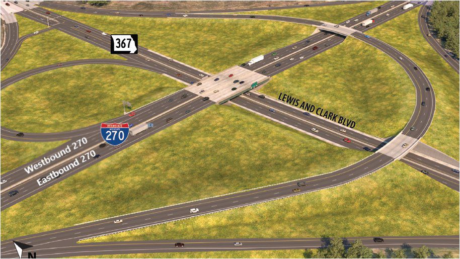 Modot 270 Project Map Major Rebuild Of I-270 In North St. Louis County Begins Next Spring |  Politics | Stltoday.com