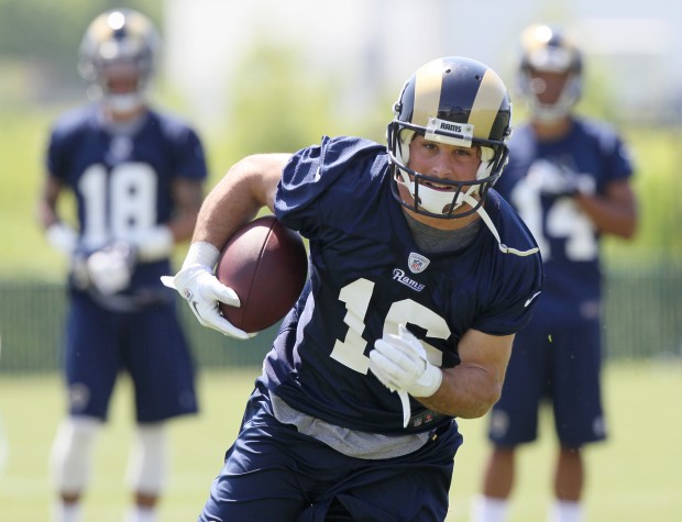 The Fisher difference in Rams' first practice