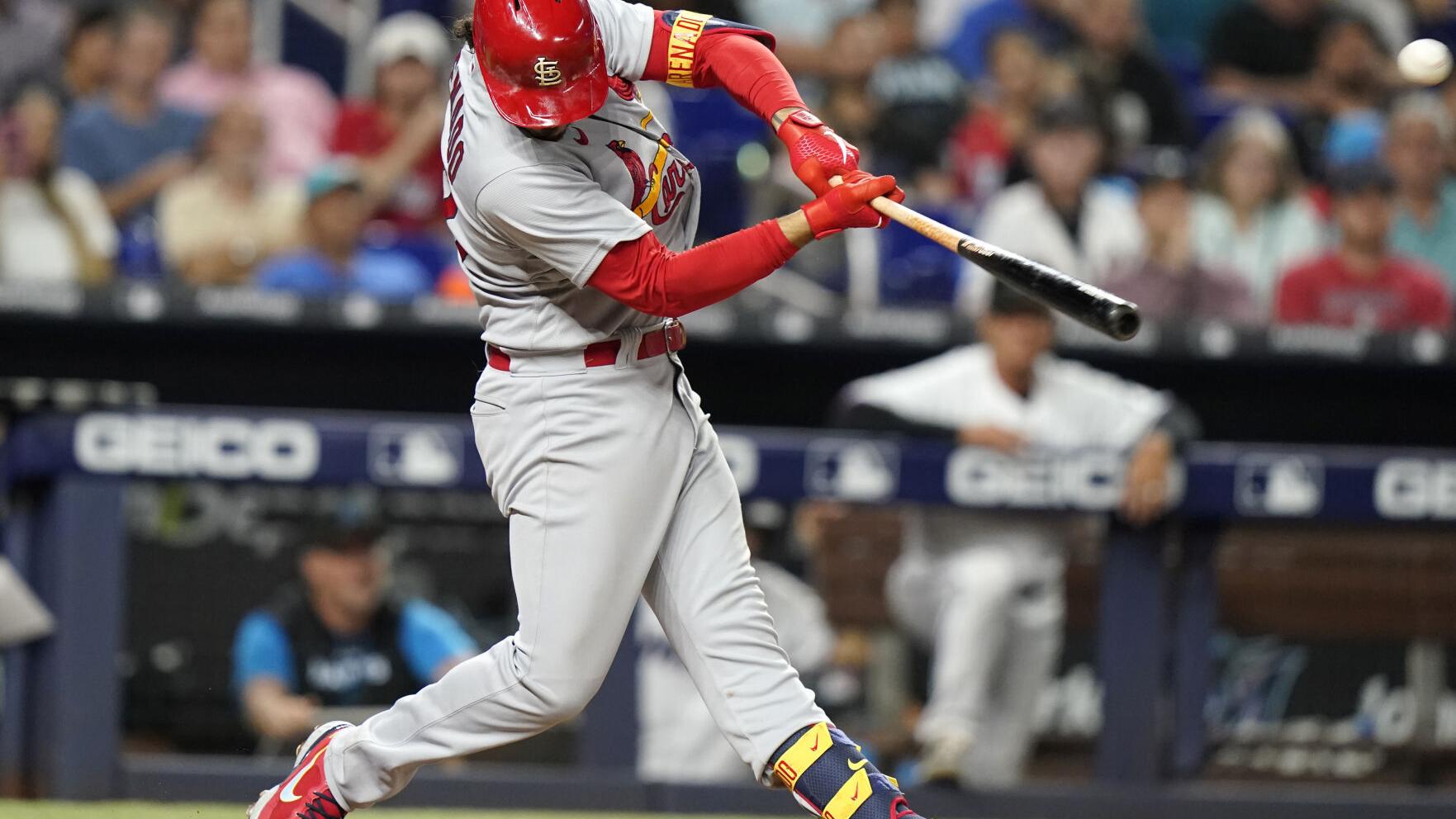 Shark Nado: Cardinals sink Marlins, 2-0, when Arenado punctures pitching duel with ninth-inning homer