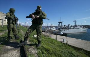 Ukrainians say they will not accept any formal surrender of Crimea