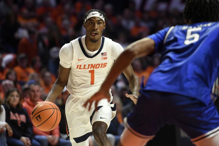 Sencire Harris' defense elevating entire Illinois basketball team to 'doggone high' level