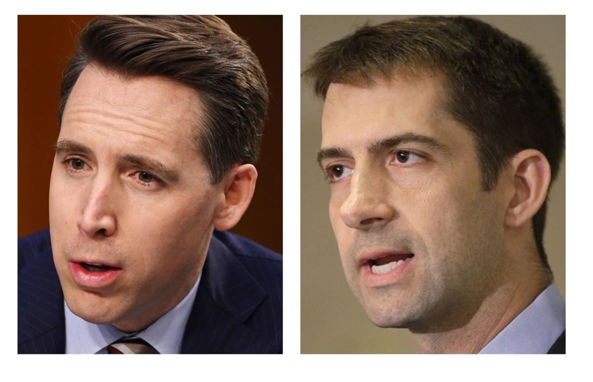 Josh Hawley and Tom Cotton