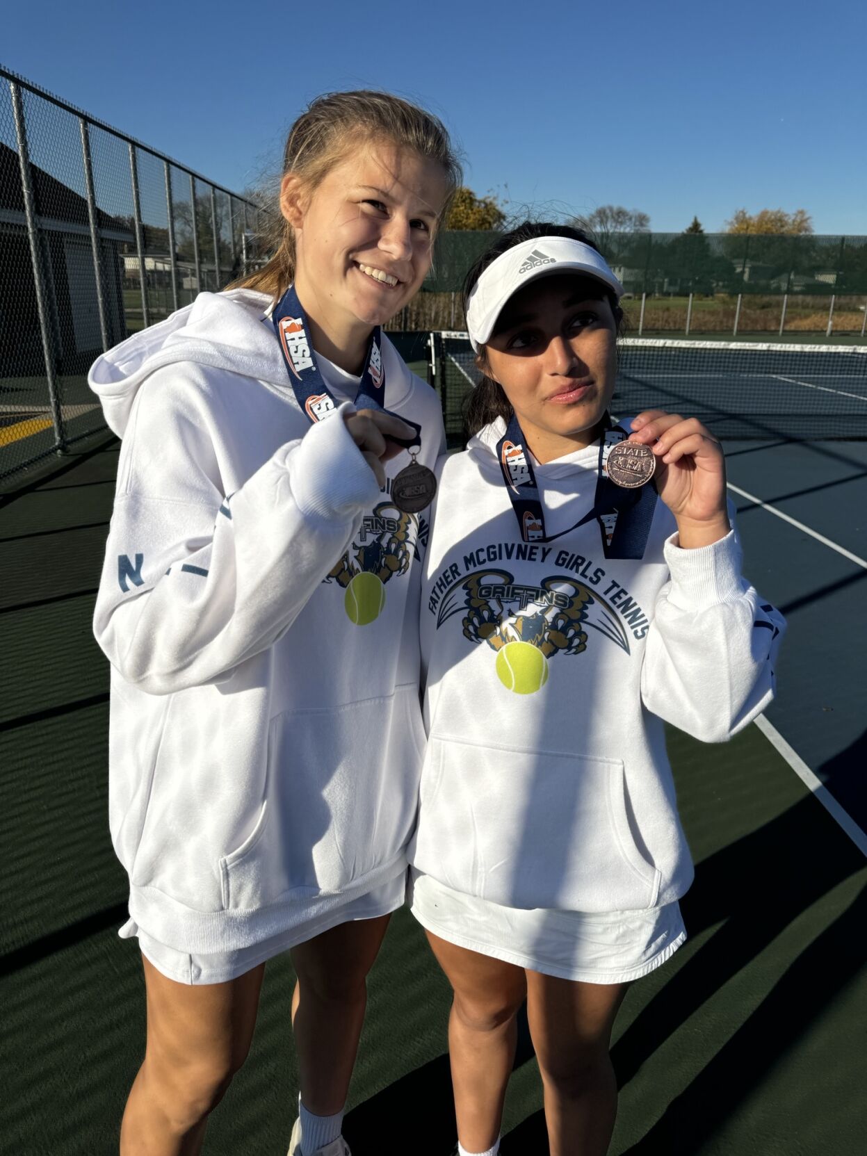 Father McGivney Girls Doubles Team Makes Program History With Fifth ...